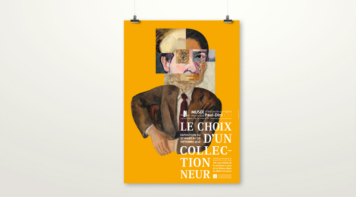 Affiche de l'exposition « Le choix d’un collectionneur »